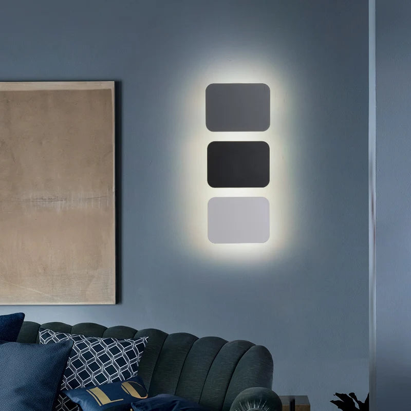 Applique murale led tactile nordique pour allée escalier entrée - vue 5 sur 22