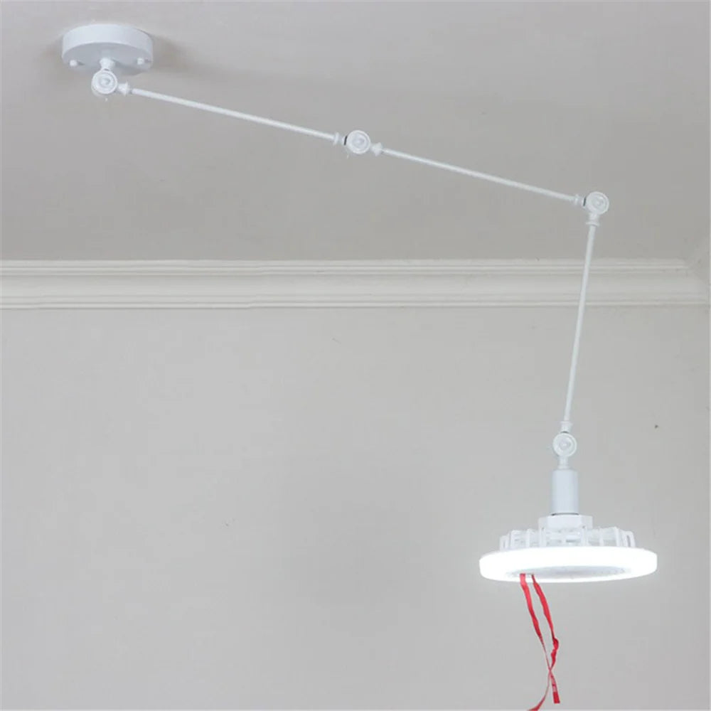 suspension led créative avec télécommande et ventilateur multifonction - vue 6 sur 6
