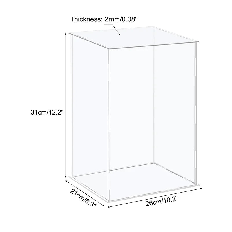 vitrine en acrylique pour objets de collection et organisation - vue 21 sur 47