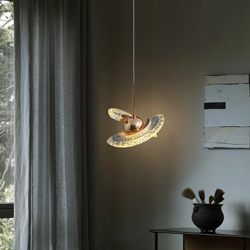 lustre moderne simple de luxe à tête unique - vue 5 sur 17
