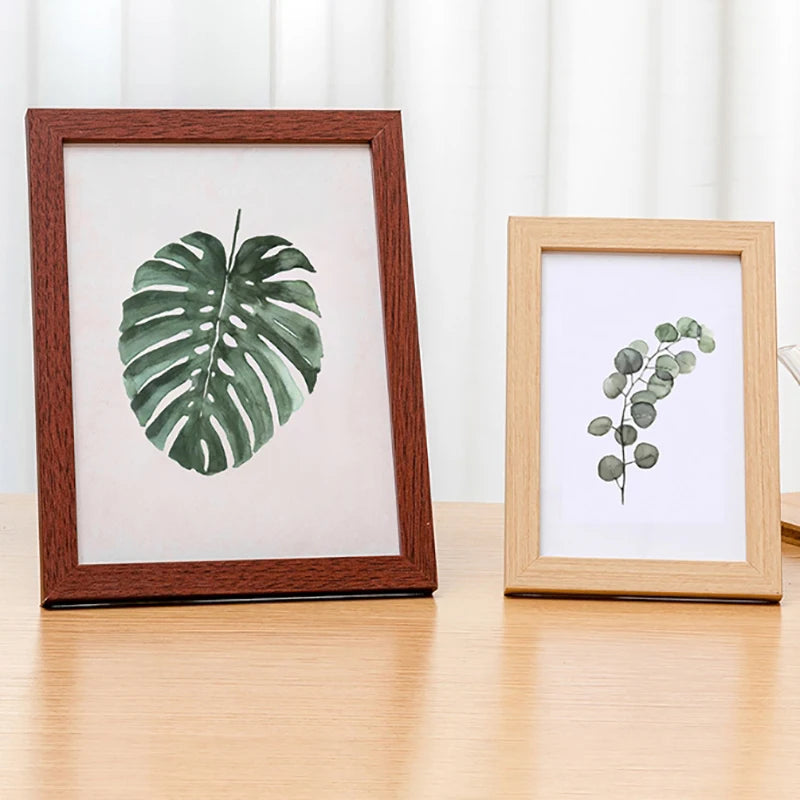 cadre photo en bois suspendu pour décoration et cadeau - vue 4 sur 18