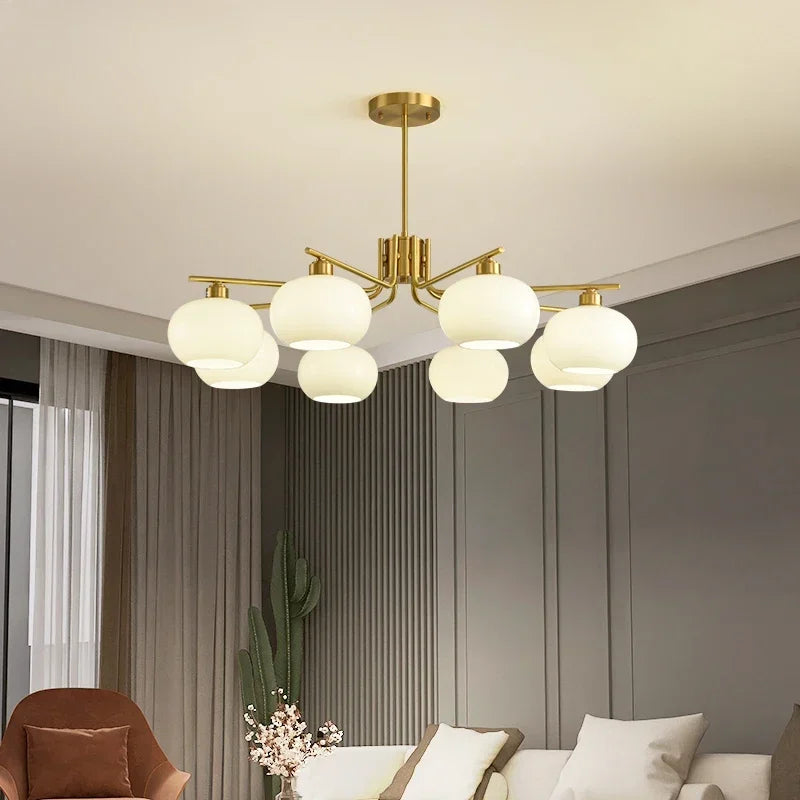 suspension nordique simple style moderne éclairage décoration intérieure - vue 2 sur 19
