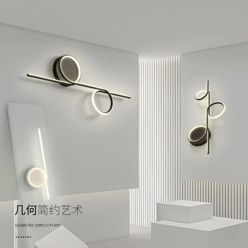 applique murale nordique éclairage intérieur décoration minimaliste