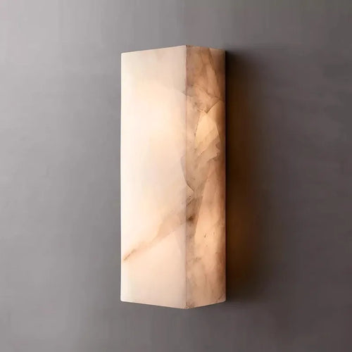 applique murale led rétro en marbre étanche pour extérieur