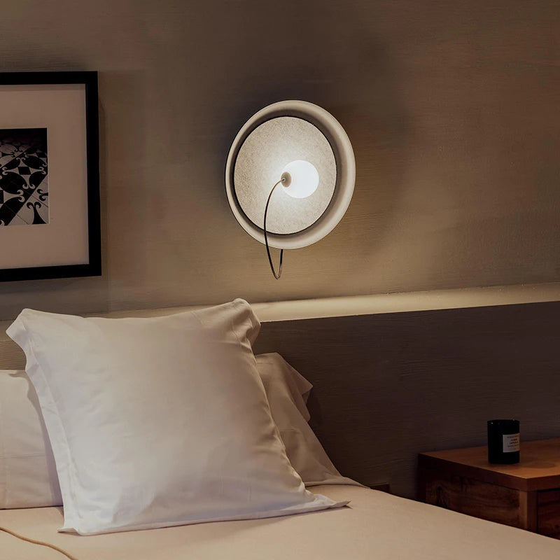 Applique murale salon 110V applique murale pour la maison décoration intérieure éclairage moderne résine chambre chevet Wa luminaire appliques murales - vue 6 sur 23