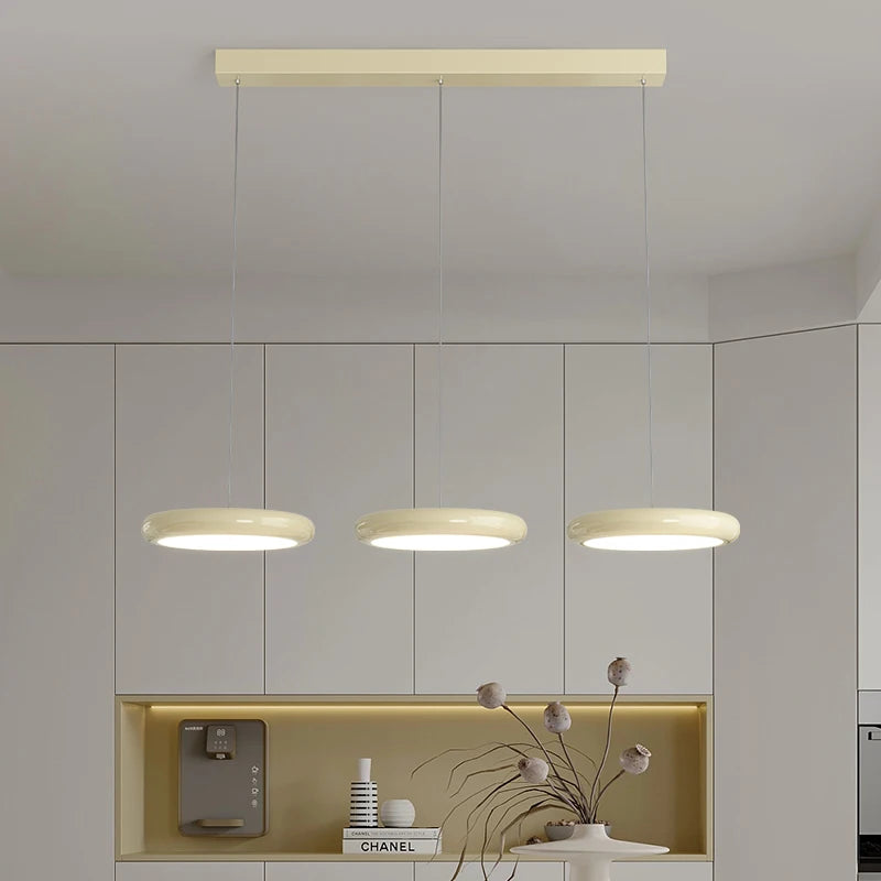 lustre LED avec lampes modernes - vue 4 sur 10