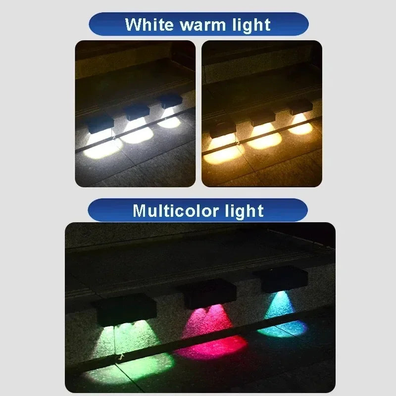 applique murale solaire à led pour extérieur jardin et éclairage décoratif - vue 5 sur 10