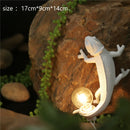 veilleuse lézard nordique lampe décorative moderne en résine