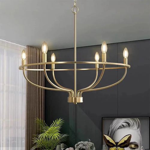 lustre rétro en fer à plusieurs têtes style industriel et loft