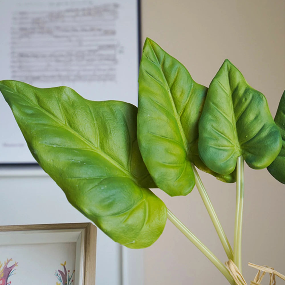 bouquet de feuilles monstera et bananier décoration intérieure mariage - vue 6 sur 10