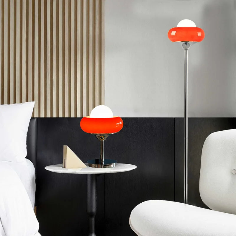 lampe de table design moderne bauhaus guzzini rétro - vue 3 sur 10