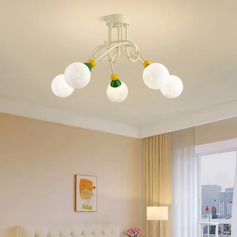 plafonnier moderne et simple style memphis - vue 6 sur 10