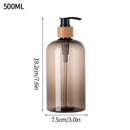 flacon pompe rechargeable pour shampoing et gel douche