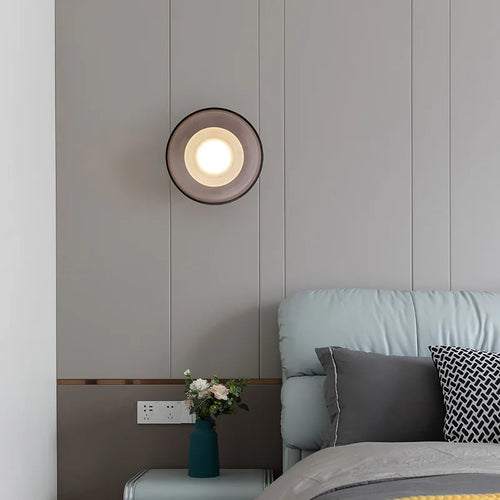 applique murale led en forme de bol pour loft éclairage d'hôtel