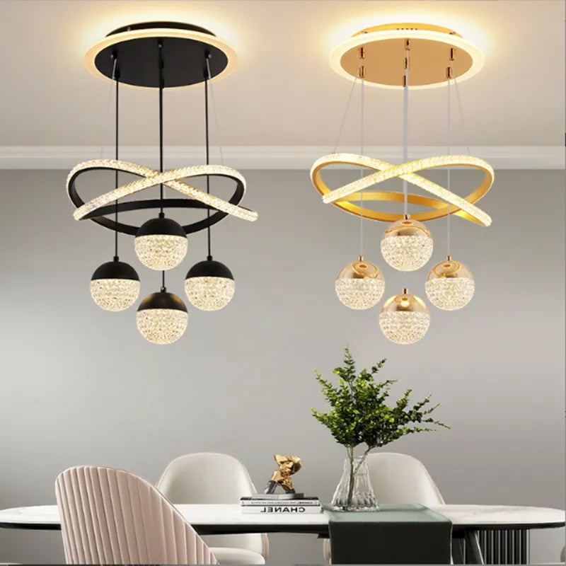 Suspension LED au design moderne Simple - vue 2 sur 10