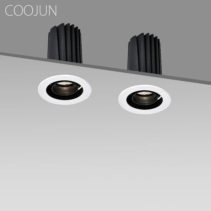 led encastré anti-éblouissement plafonnier maison magasin hôtel bureau