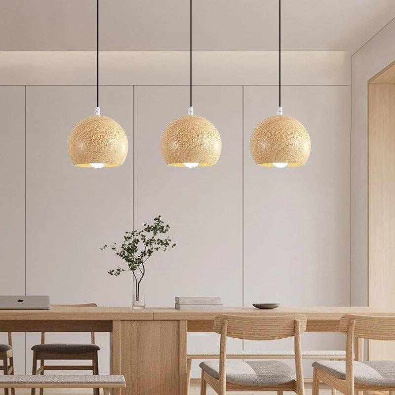 Suspension LED au style nordique E27 - vue 6 sur 8