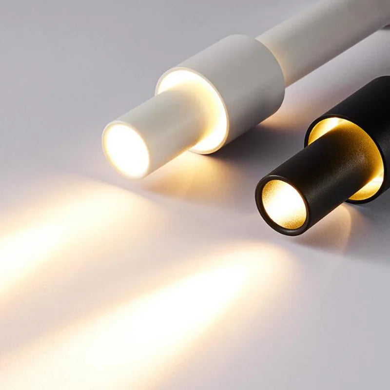 Suspension tube design LED Moderne Simple - vue 7 sur 10