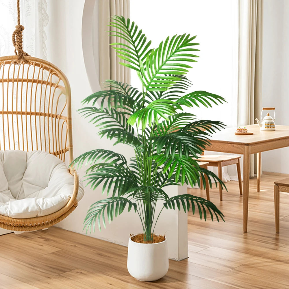 grand palmier tropical artificiel pour décoration intérieure et extérieure - vue 4 sur 8