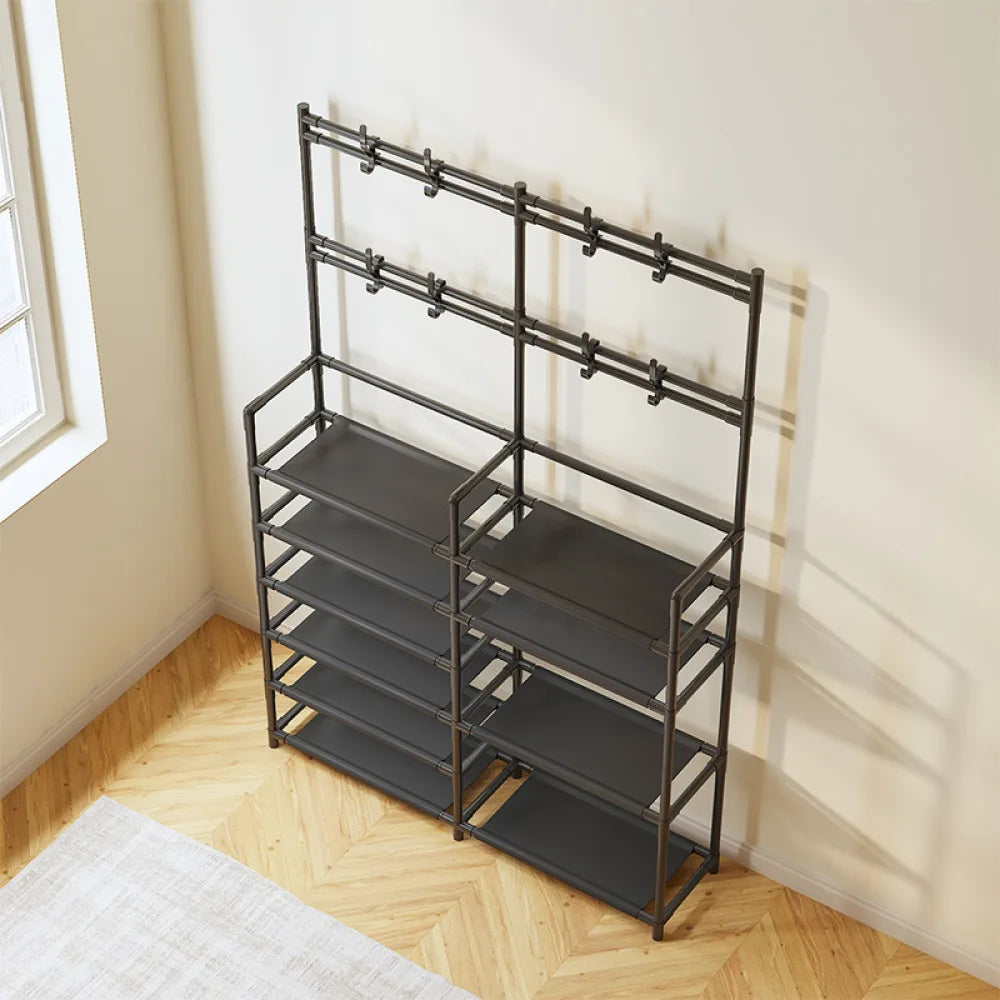 étagère à chaussures multifonctionnelle pour gagner de l'espace - vue 7 sur 18