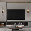 applique murale led minimaliste à trois gradations art déco