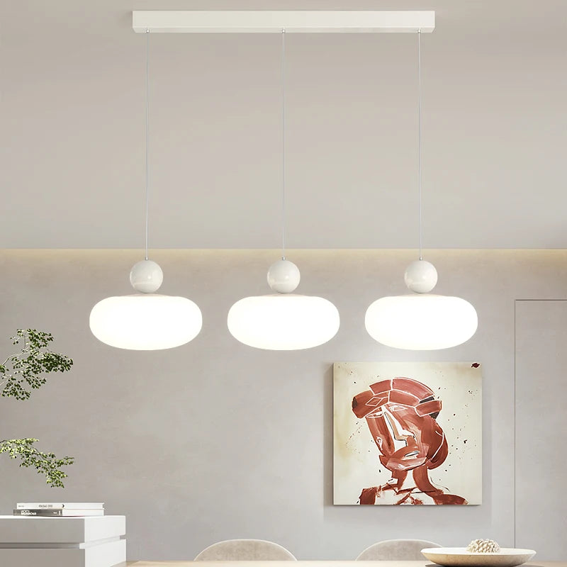 lustre LED avec lampes modernes - vue 5 sur 10