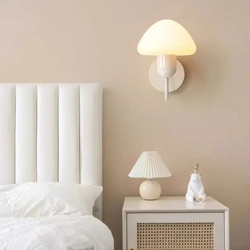 applique murale champignon led décoration intérieure moderne élégante