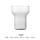 Bouilloire verre nordique 1500ml avec tasses assorties