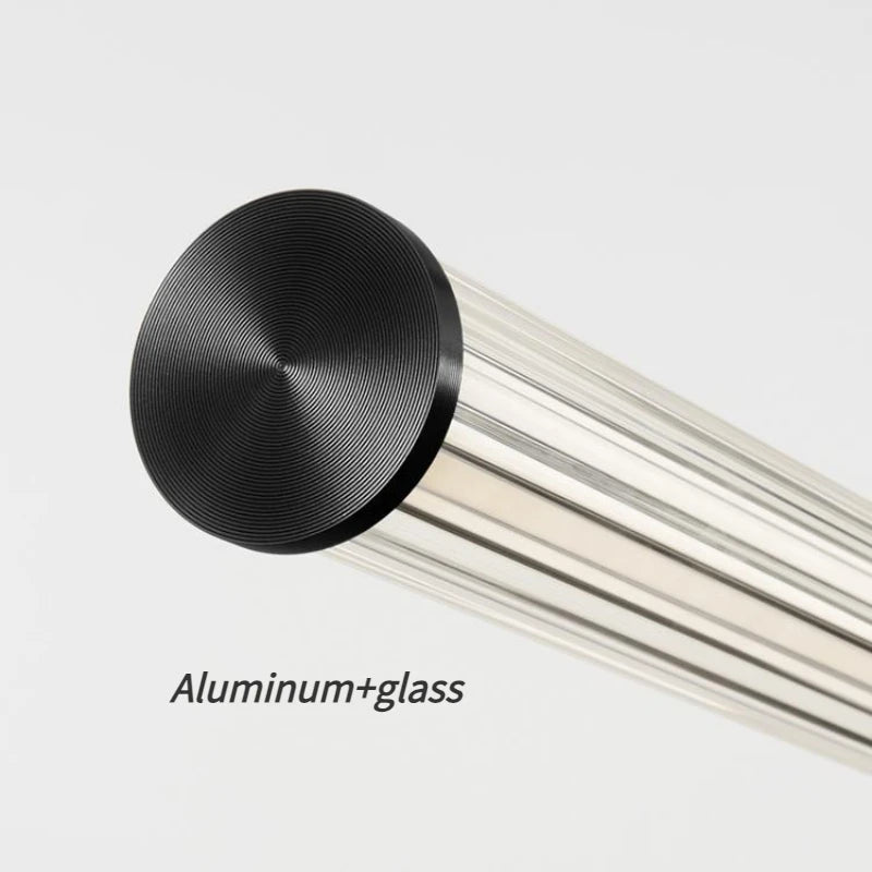 luminaires led modernes pour bar et restaurant minimaliste en verre - vue 6 sur 9