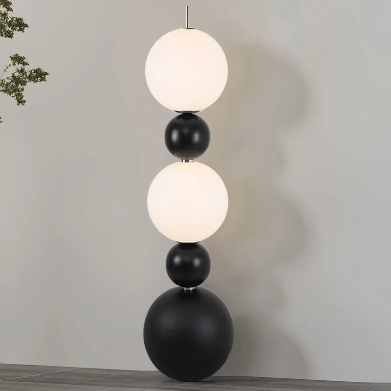 lampadaire led nordique gourde éclairage styliste italien support canapé décoratif