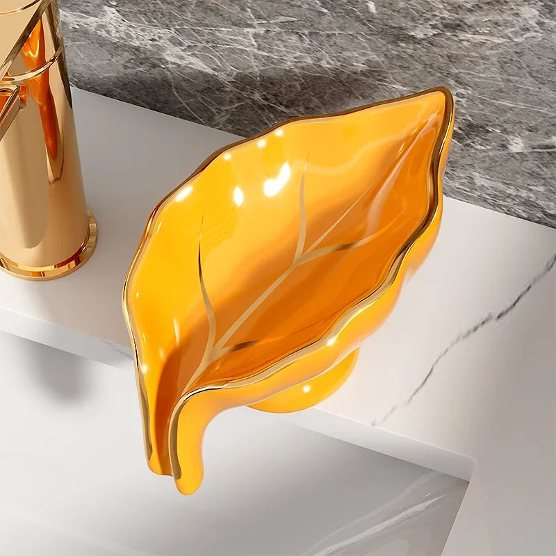 boîte à savon en céramique de luxe pour salle de bain