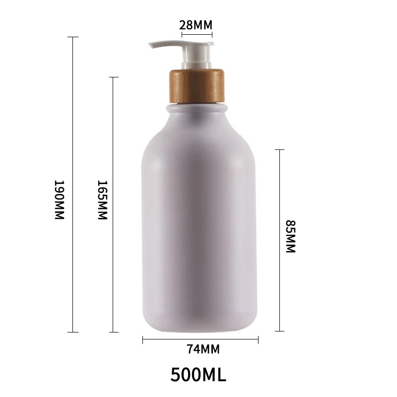 flacon pompe rechargeable pour shampoing et gel douche - vue 16 sur 33
