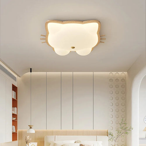 lustre led créatif animaux chat pour enfants