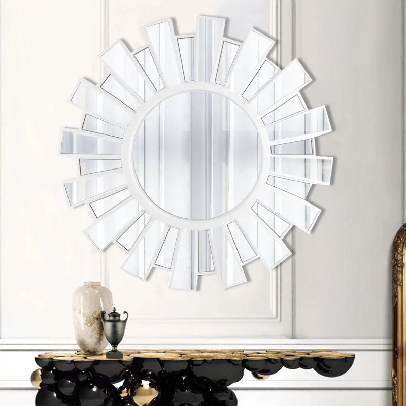 miroir décoratif rond pour restaurant et salle de bain - vue 7 sur 8