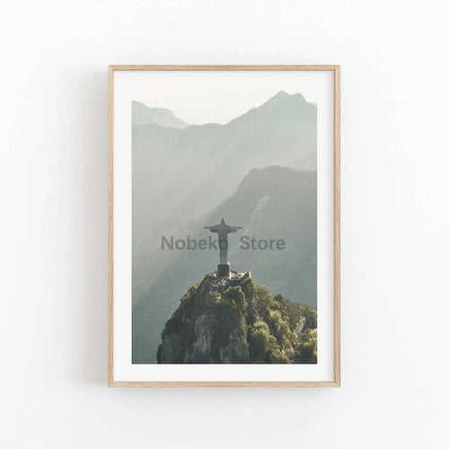 affiches de paysage de rio de janeiro décor mural art imprimé