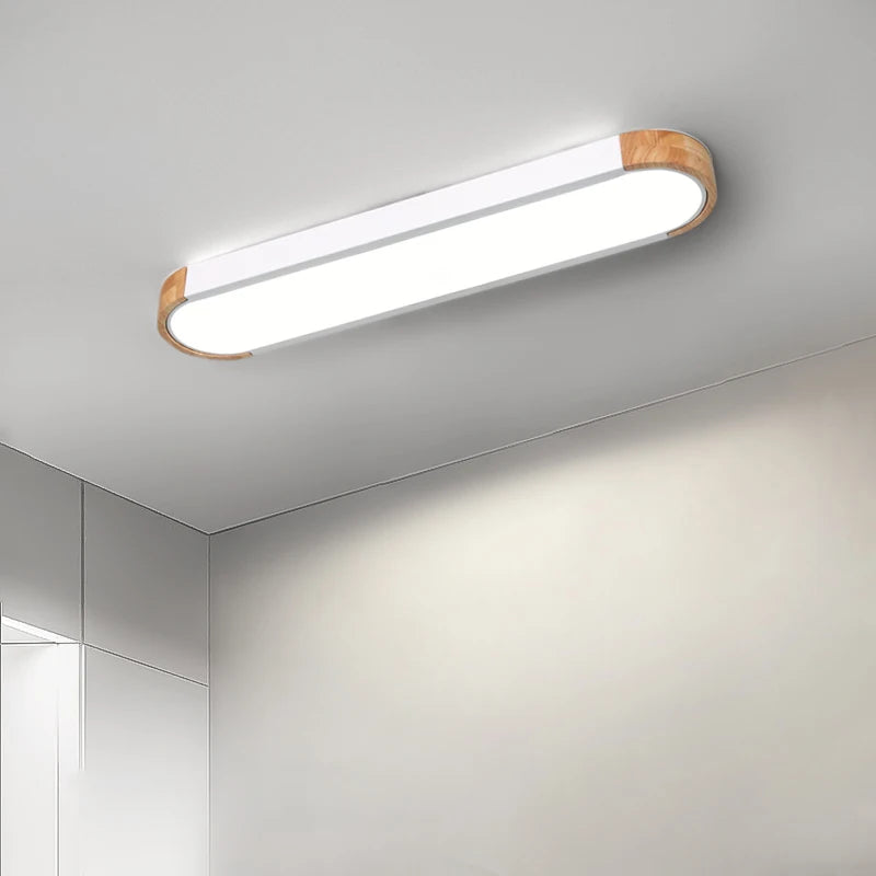 plafonniers décoratifs en bois avec télécommande deckenleuchten - vue 2 sur 15