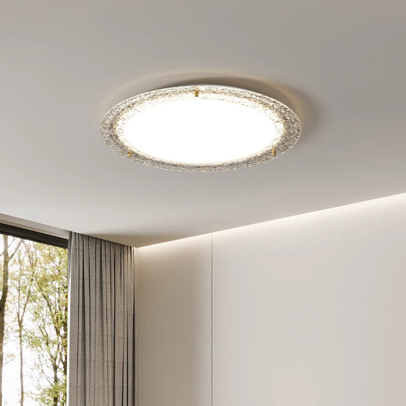 plafonnier led en cristal moderne et luxueux pour intérieur - vue 4 sur 7
