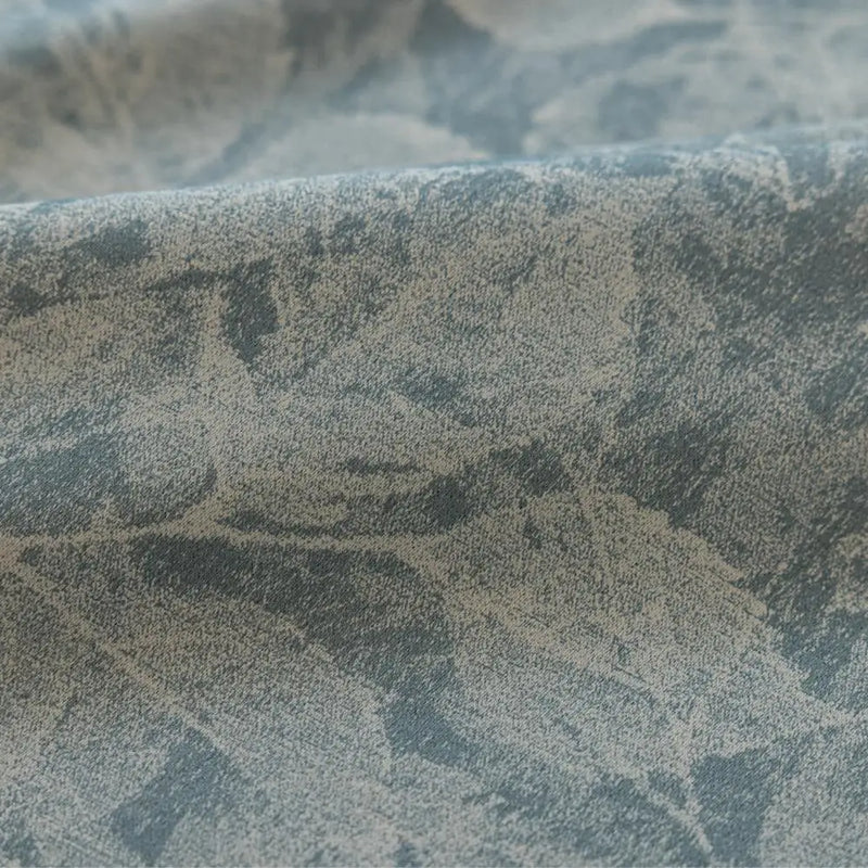 Rideau occultant moderne motif feuilles pour salon intimité