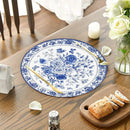 set de table fleurs papillons style campagne imperméable