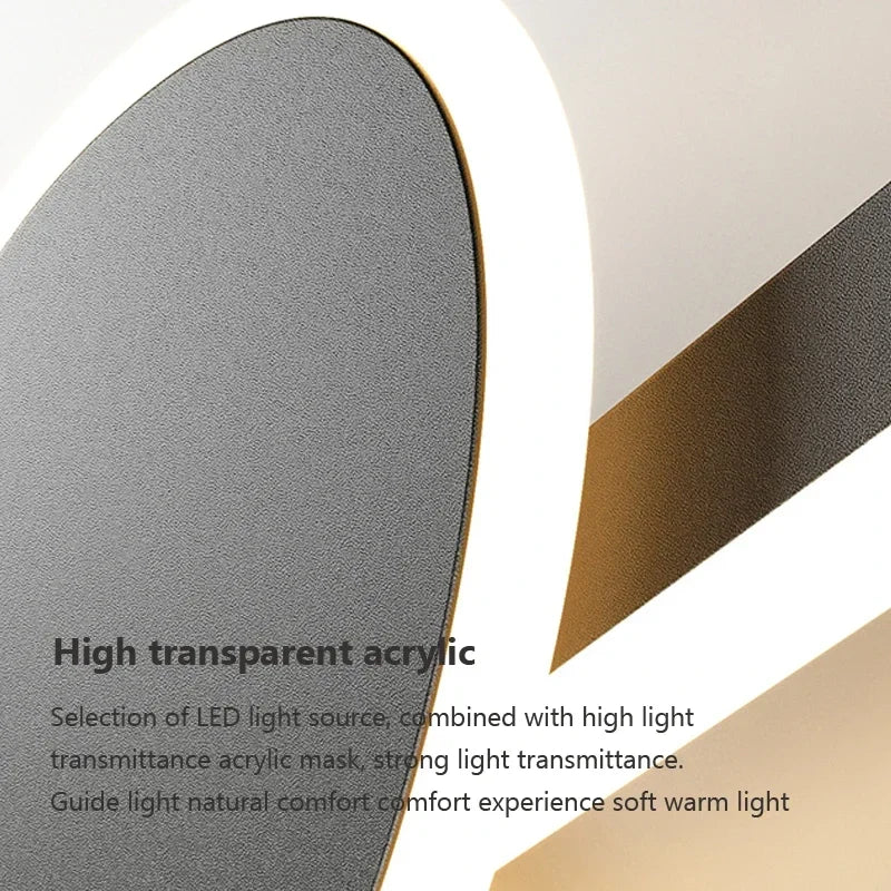 suspension moderne à led pour décoration intérieure élégante - vue 7 sur 10