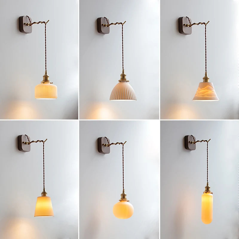 Applique LED style japonais IWHD - vue 7 sur 23