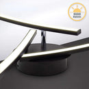 lustre moderne et créatif incurvé