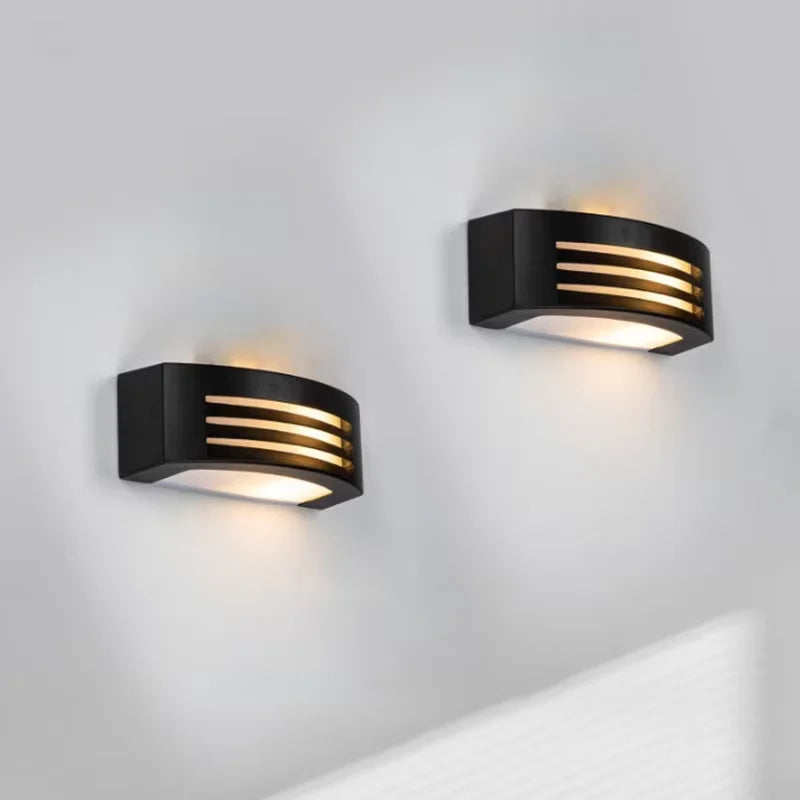 applique murale led moderne étanche pour intérieur et extérieur - vue 6 sur 8