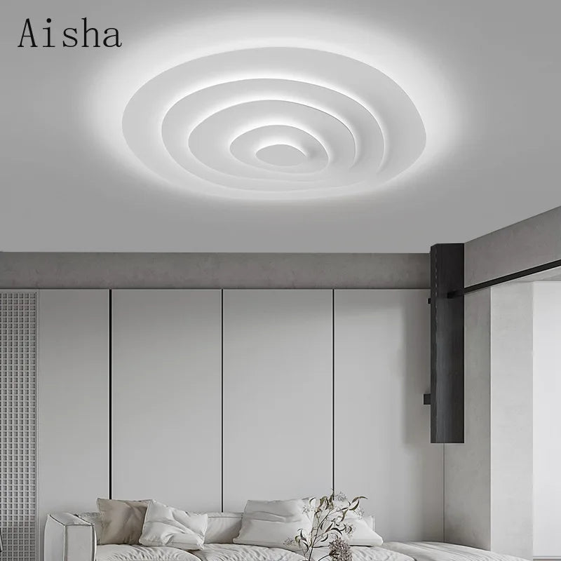 plafonnier led créatif pour un éclairage moderne et élégant - vue 3 sur 8