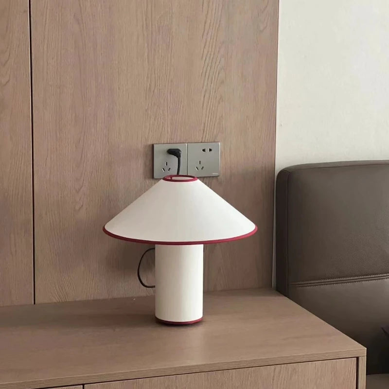 lampe à poser rétro en forme de champignon pour décoration intérieure - vue 5 sur 8