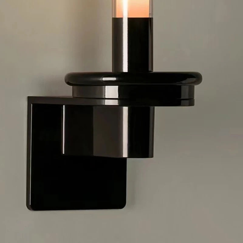 applique murale en verre et métal 	 style 3000k - vue 5 sur 6