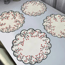 set de table branches fruits style minimal 4