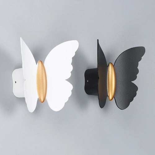 Applique murale LED décor extérieur papillon
