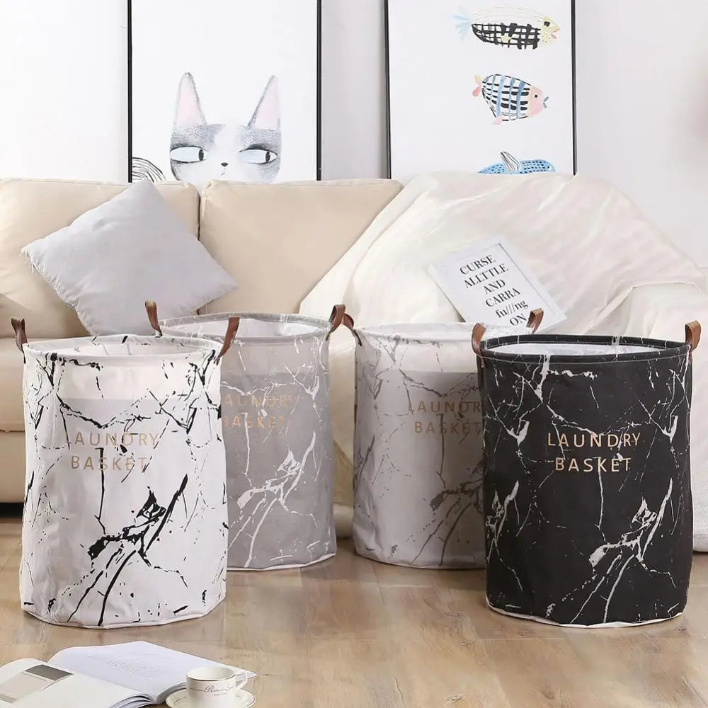 panier à linge pliable pour rangement jouets et vêtements - vue 4 sur 10