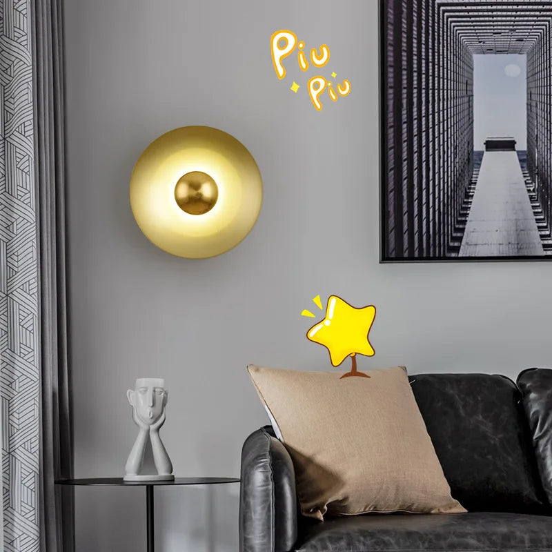 Applique circulaire nordique à LED - vue 5 sur 11
